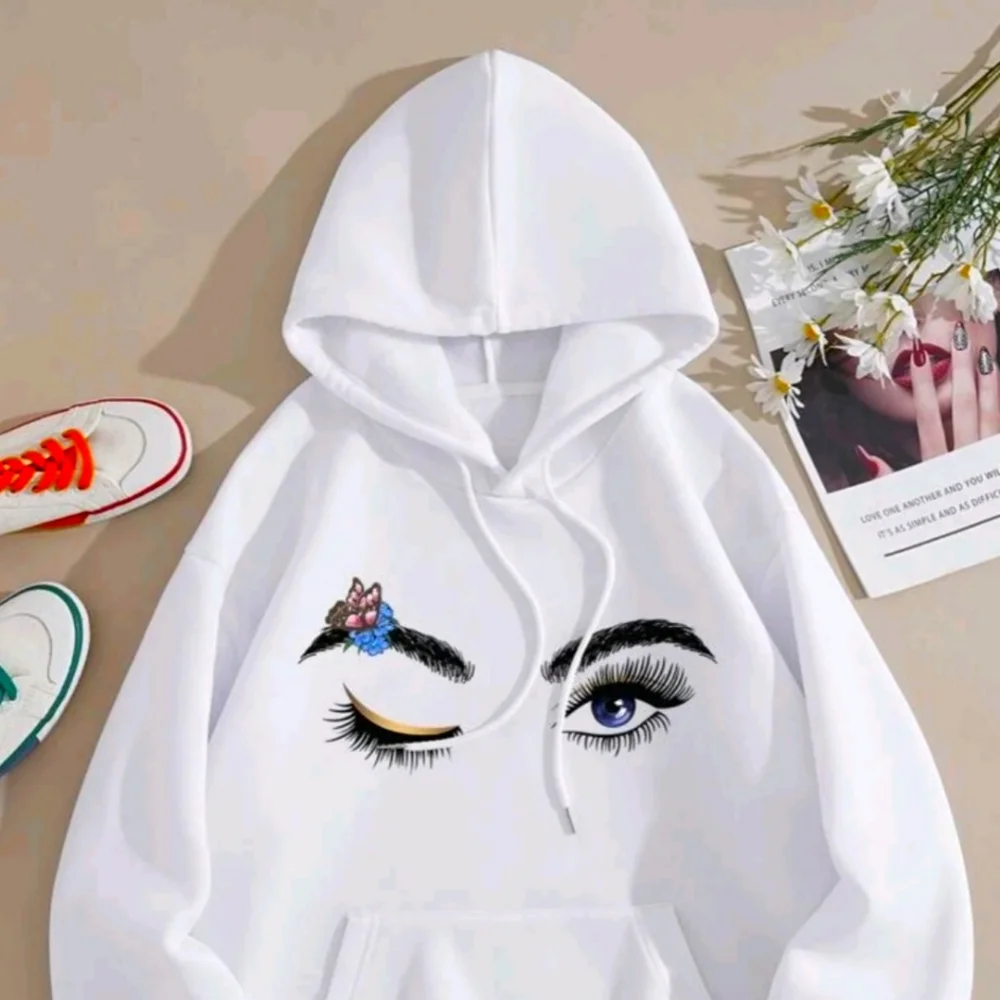 Women's Hooded Sweatshirt Sz S NWT - Picture 1 of 6